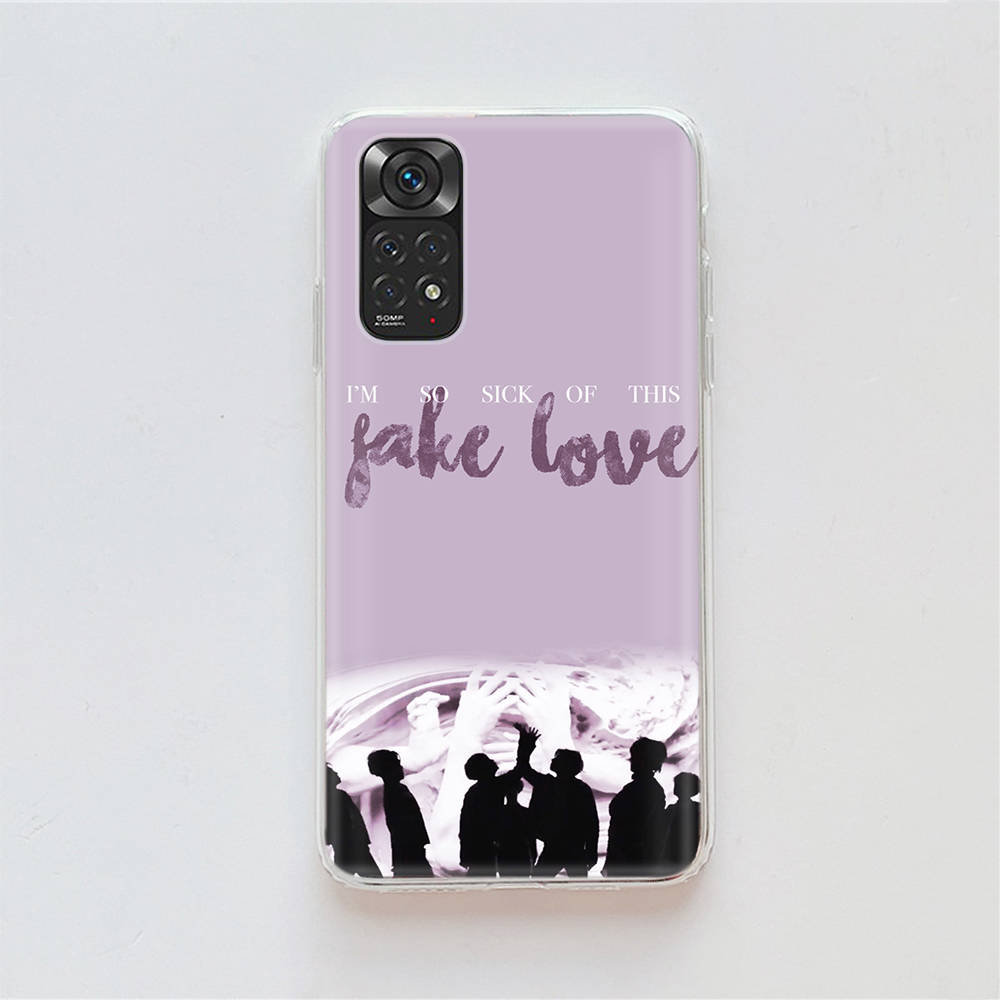 Чехол BT10 BTS Bangtan Boys для Samsung A04 A14 A23 A34 A54 M23 M33 M52 M53 Realme 10 9 C30S C35 C55 VIVO Y02S Y21 Y33S Y51 X80 Pro Прозрачный чехол