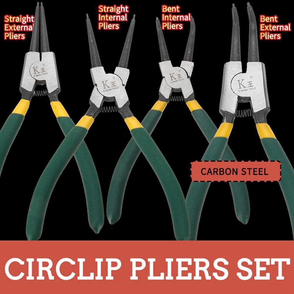 Практичные внутренние стопорные кольца внешние стопорные кольца плоскогубцы ручной инструмент ремонт