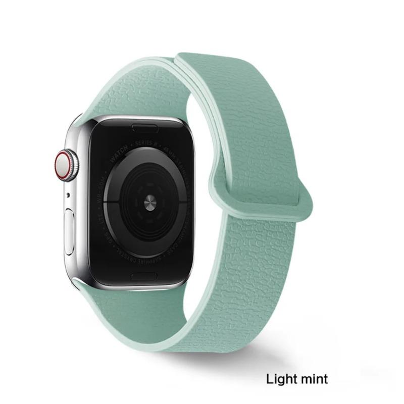 Magnetic Strap For Apple Watch Series 11 42mm 46 45 41 44 40 38mm Silicone Band For Iwatch Ultra 3 2 1 49mm 10 9 8 7 6 54 3 2 1