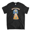 Bitcoin BTC Криптовалюта Альткоин HODL Черная футболка UPC32 Унисекс футболка