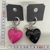Stylish Keychain with Large Heart Pendant Dainty Heart Keyring Stylish Key Chain Delicate Decoration for Keys and Bags