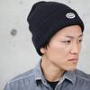 Dickies CALIF Beanie with Logo Watch Solid 874 Size Fits Rib-Knit Patch, Cap, Unisex, Acrylic, Color, (One All, (01) Black)