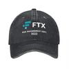 FTX Risk UnisexageUnisext Dept  Washed Canvas Baseball Cap Classic Adjustable Hat for Unisex and Women Fashion Streetwear Style