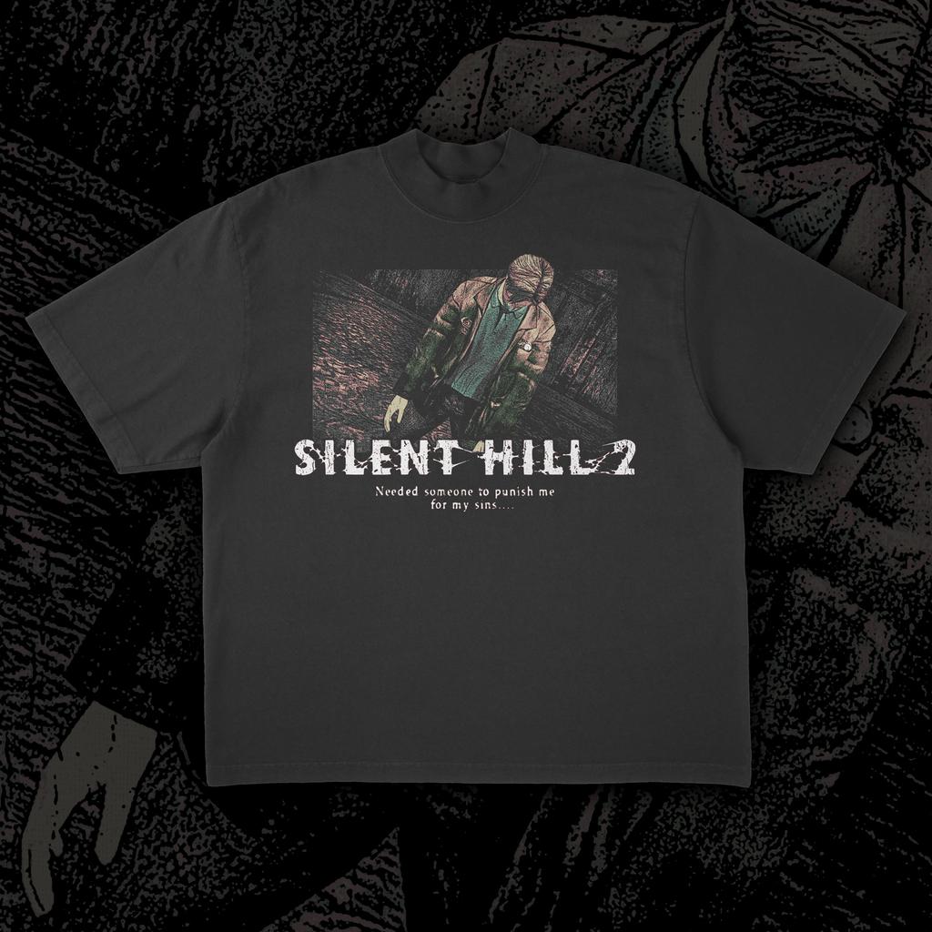 Летние футболки Silent Hill 2 Хлопковая одежда высокого качества Повседневная футболка с коротким рукавом и круглым вырезом Взрослые футболки оверсайз