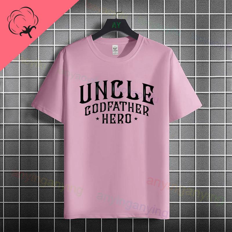 Funny Uncle The Unisex The Myth The Bad Influence Graphic Tshirt Casual Fashion Crew Neck Pure Cotton Short Sleeve Tshirt