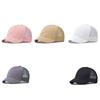 Осенняя Новая Женская Мужская Однотонная Сетчатая Бейсболка Однотонная Snapback С Коротким Козырьком Кепка от Солнца Уличная Хип-Хоп Бейсболки Кепка