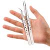 New Stainless Steel Curved Nippers Clip Tool Rhinestones Picker Extensions Grafting Eyelash Tweezer