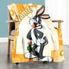 Warner (25) Personalized Text Blanket Cozy Customizable Blanket Durable Comfort Suitable for Picnics Livingroom Home Decor Bed Four Seasons Universal