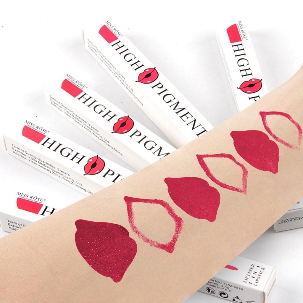 Матовая помада Miss Rose, водостойкая и стойкая помада