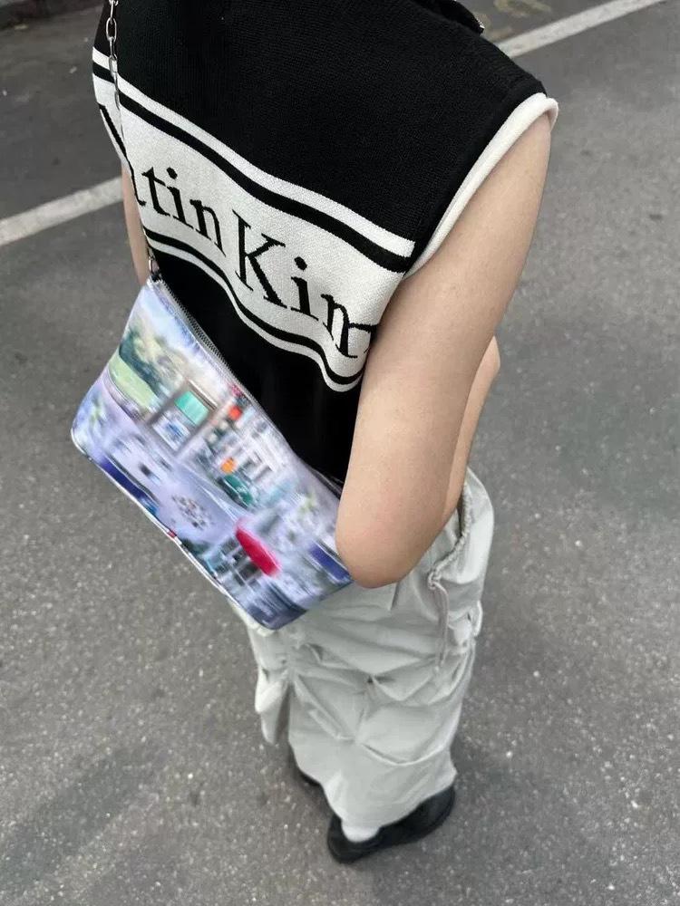 In-Stock Unisex Korean Knitted Sweater Vest Zipper Jacket - Jennie Zhao Lusi Style