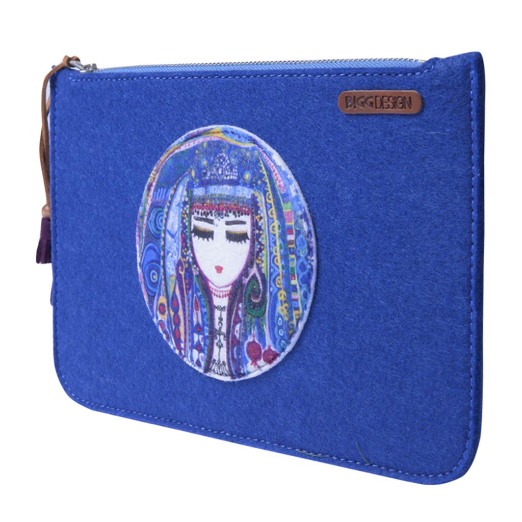 Biggdesign Фетровая сумочка цвета голубой воды