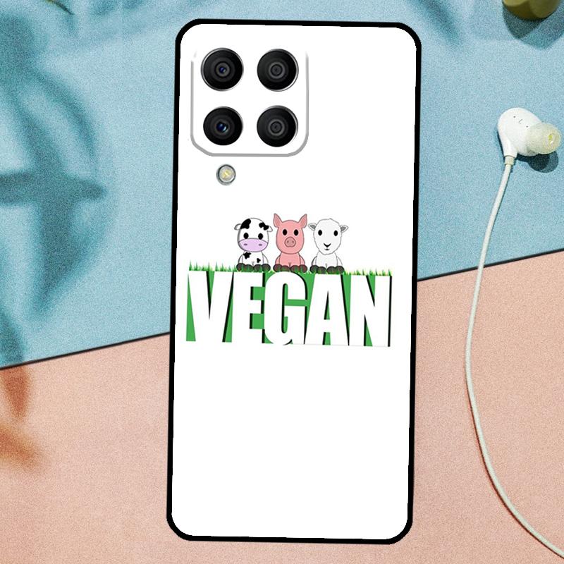 Веганский узор для чехла Samsung Galaxy M53 M33 M11 M21 M31 M12 M13 M14 M15 M35 M34 M54 M32 M52 M06 M16 M55