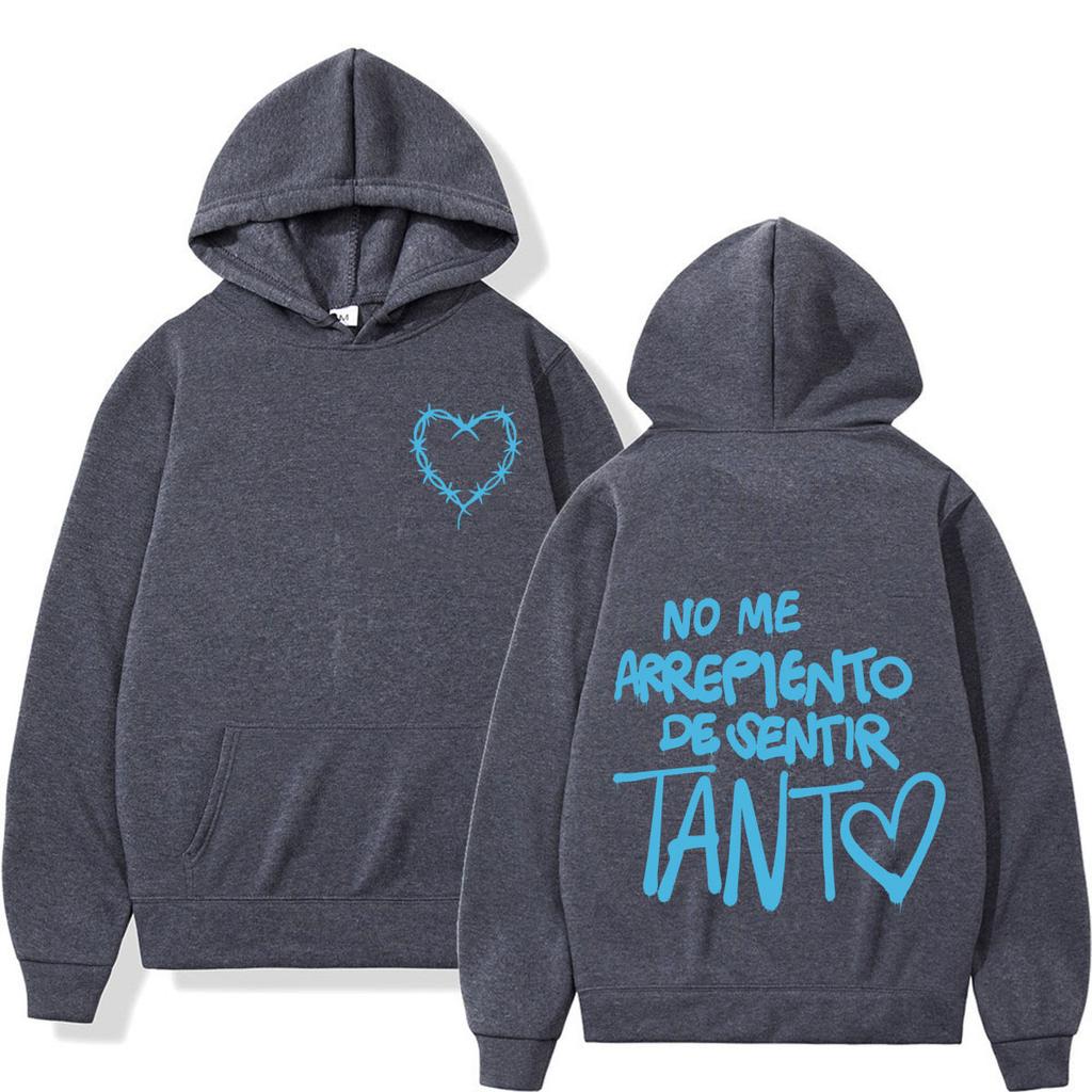 Karol G No Me Arrepiento De Sentir Tanto Album 2026 Hoodie Unisex Fashion Pullover Aesthetic Trend Oversized Sweatshirts