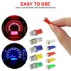 70 шт. T5 T10 5050-Smd Светодиодные лампочки для подсветки приборной панели спидометра
