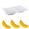Fruit-Shaped Mousse Molds Mango and Banana Molds for Chocolates Desserts and Cake Baking