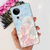 Flower Butterfly Women Fashion Back Cover For Vivo S19 Pro 5G V2362A Phone Funda Transparent Soft TPU Slim Silicone Bumper Etui