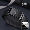 Мужской ремень King Paul из высококачественной натуральной кожи с автоматической пряжкой