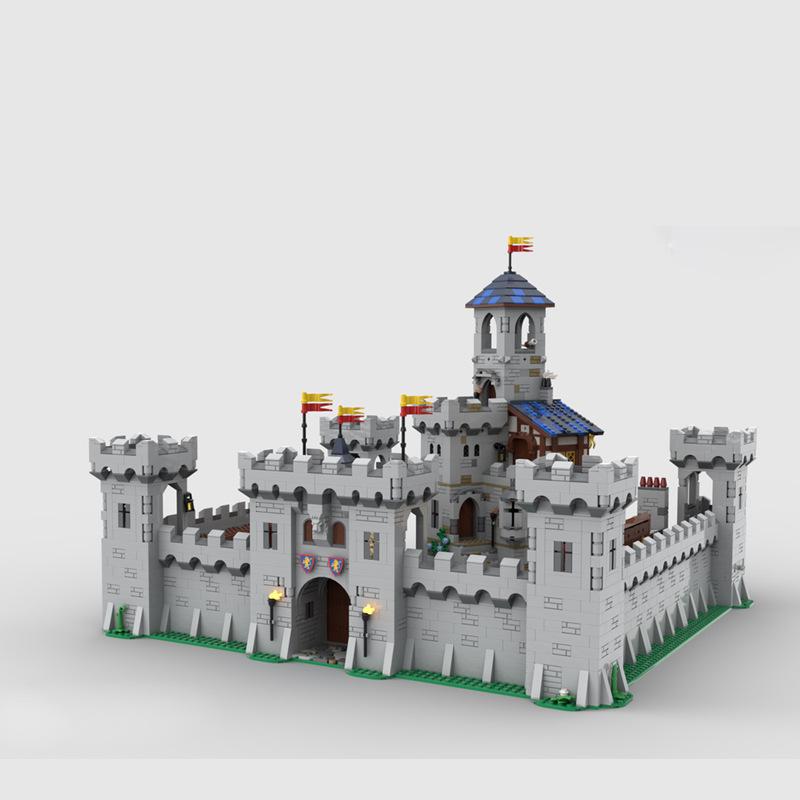 Medieval Castle Building Block Ancient City Walls City Gates City Sentry Towers Compatible With Small Particle War Scenes