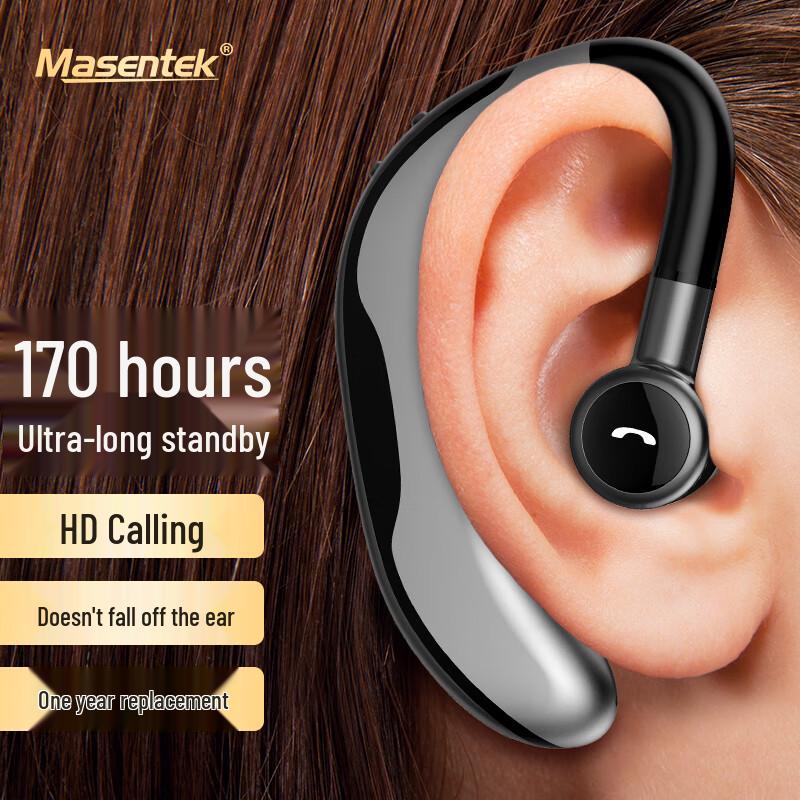 Деловая Bluetooth-гарнитура Masentek F600 с одним наушником