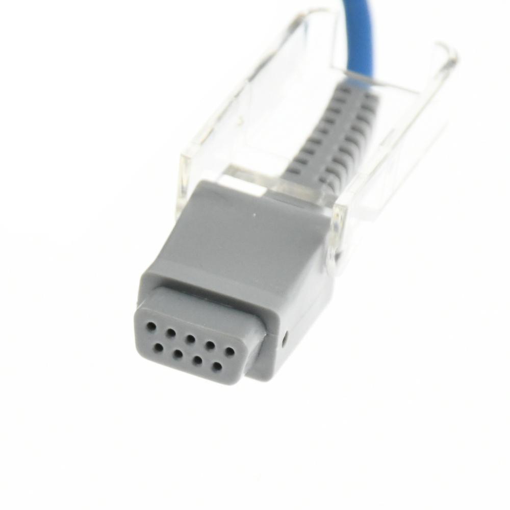 Compatible for Pace Tech Patient Monitor, SPO2 Pulse Oximeter Extension Probe, SPO2 Sensor Extension Wire, Blood Oxygen Device Trunk