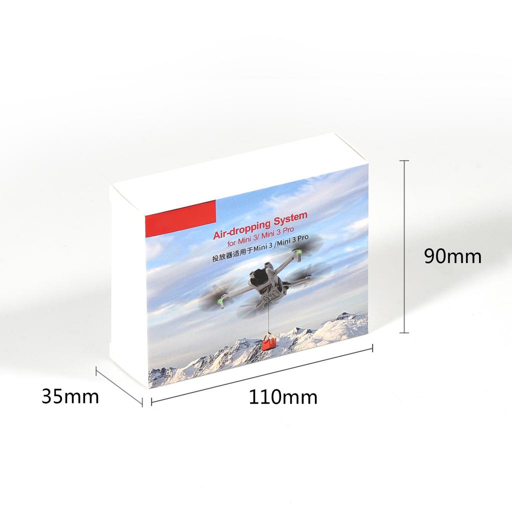 Крепление для устройства сброса с воздуха Система сброса с воздуха для дрона Mini 3/Mini 3 Pro Инструмент Устройство доставки полезной нагрузки Транспорт Сброс