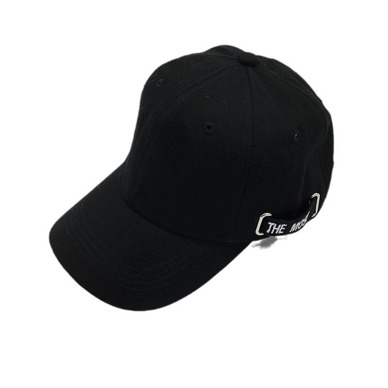 ins new hat women's side letter visor trendy, couple outdoor casual duck tongue baseball cap