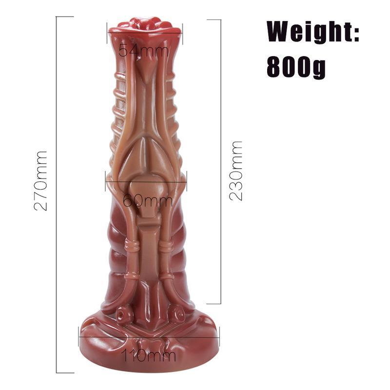 Женский конь петух лошадь негабаритный толстый длинный животный имитация фаллоса текстура для макияжа силиконовый фаллоимитатор женский пенис