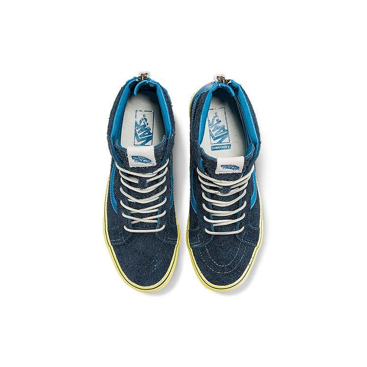 Liberators X Vans Sk8-Hi Reissue Zip Classics Sneakers Unisex Sneakers Blue Yellow VN0A5KRCBZZ
