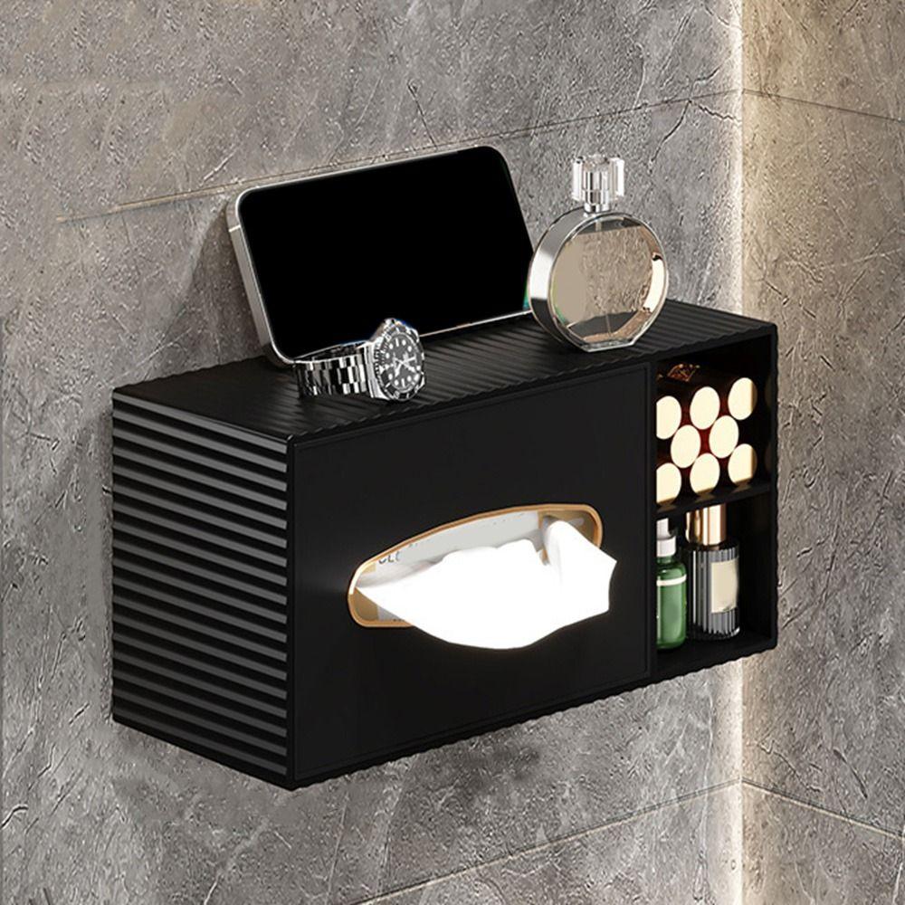 Пластиковый настенный диспенсер для салфеток, прямоугольная коробка для салфеток для лица, креативная коробка для бумажных полотенец для дома