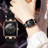 OLEVS Women's Waterproof Quartz Watch with Silicone Band, Easy to Read, Popular, Stylish, Classic Gift for Women [Product Code]