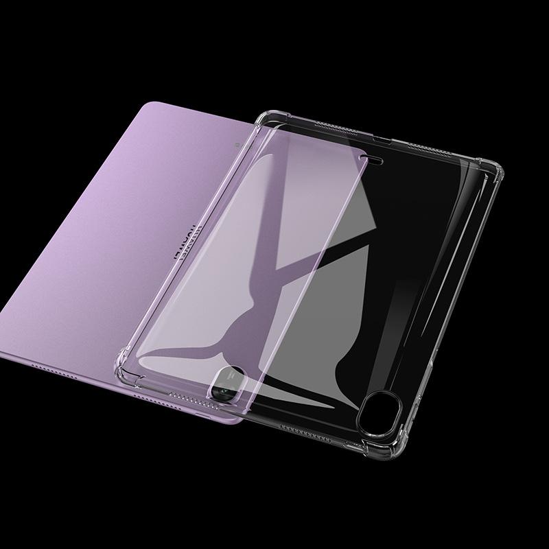 Чехол для Huawei MatePad 11.5 дюймов 2025 TXZ-W09 Утолщенный мягкий Силиконовый Подушка безопасности Прозрачная Крышка Funda для MatePad 11.5 2025 TPU Оболочка