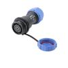 WEIPU SP17 Waterproof IP68 Connector 2 3 4 5 7 9 10 Pin Welding Cable Male Plug Female Socket Adapter Wire to Board Panel Mount