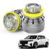 KONPON 3 Color Switching Fog Lights, LED Lights, Compatible With: WR-V 5BA-DG5 Mini Micro Fog Lamp, Customized Parts, Easy Installation