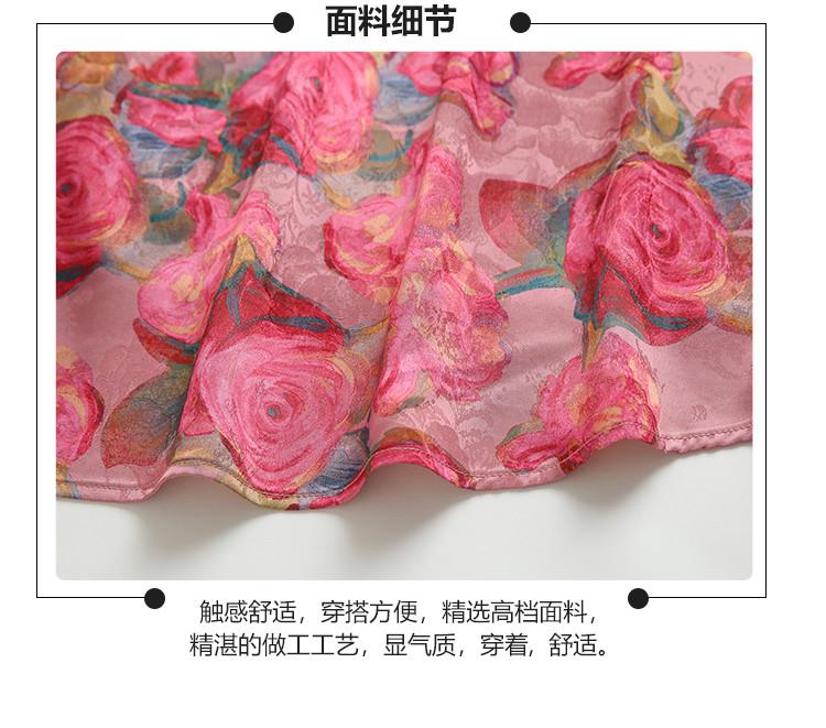2025 Summer Edition Satin Printed Sleeveless Thin Top with Chinese Style Fashion Stand up Collar and Slant Collar Button Shirt