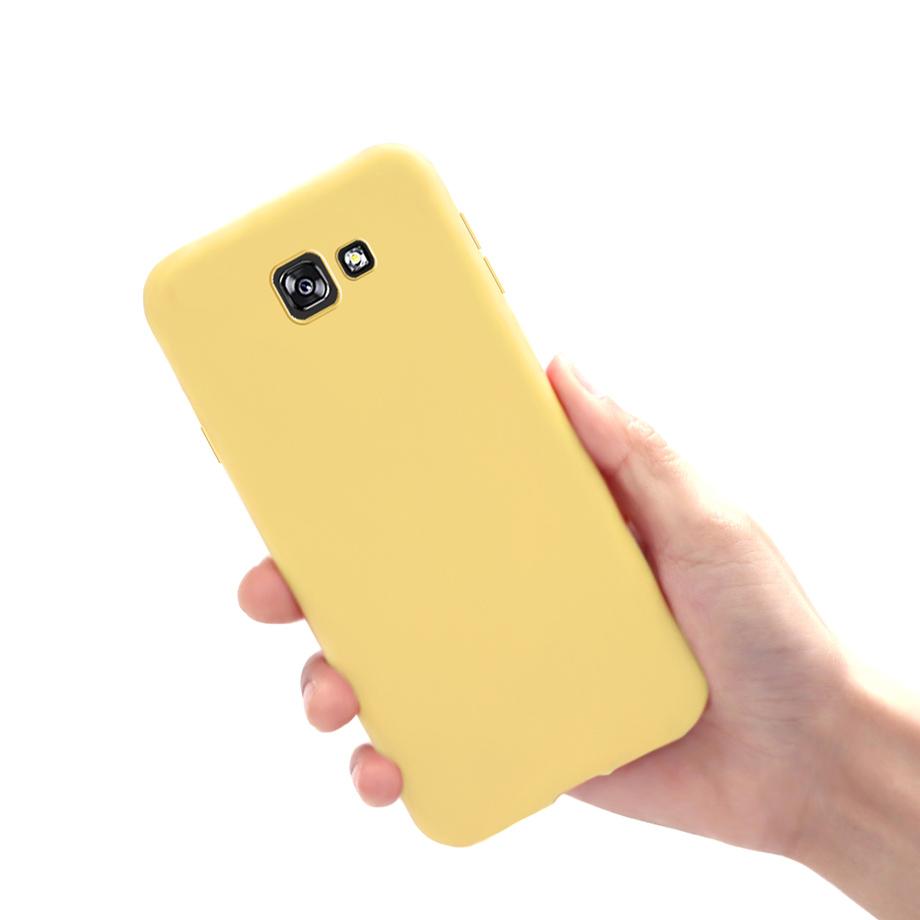 Чехол для Samsung Galaxy A5 2015 2016 2017, мягкий матовый силиконовый чехол для Samsung A510 A510F A520F, чехол для телефона
