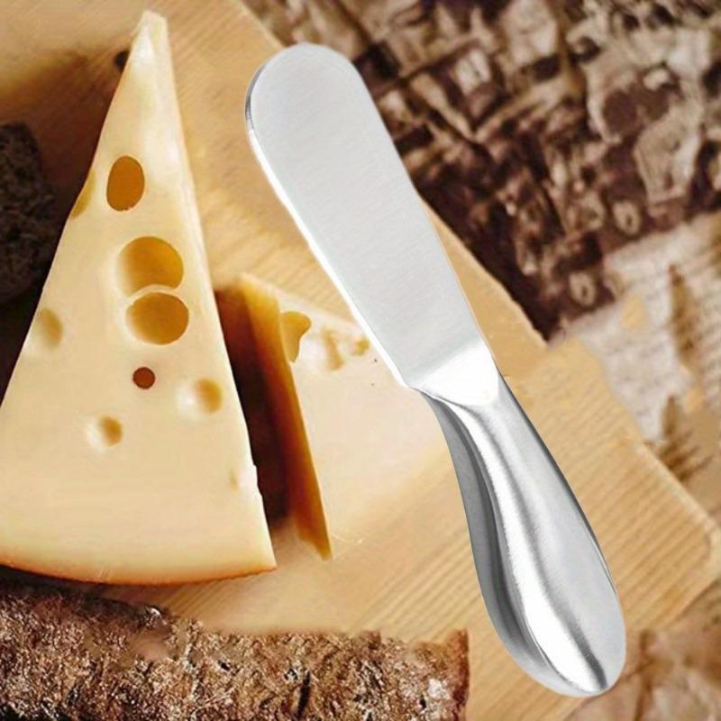 3 шт. Нож для масла из нержавеющей стали, перфорированный, для сыра, десерта, джема, сливок, столовые приборы, портативный слайсер для сливочного сыра, кухонные мелкие инструменты