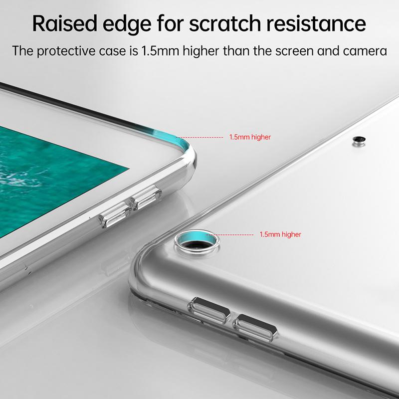 Transparent Case For iPad IPad 10th 9th 8th 7th Gen Mini 6 5 4 3 2 1 Pro 12.9 11 Inch 2025 2025 2020 Shockproof Case Back Cover