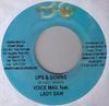 7inch Record VOICEMAIL, LADY SAW - Ups & Downs NONE Baby G Producti Jamaica Reggae, Ska & Dub Used