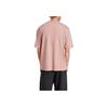 Adidas Essentials Loose Fit 3 Bar Logo Tee Men Tops Pink JF3620