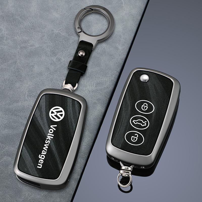 Для VOLKSWAGEN Чехол-футляр из цинкового сплава для умного дистанционного ключа автомобиля Для VW Polo Golf Passat Tiguan Beetle Caddy T5 Up Eos Octavia Seat Leo
