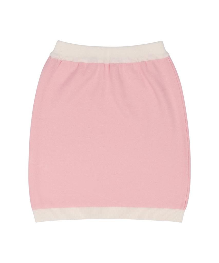 Celtio Women'S Line Point Soft Knit Skirt Pink