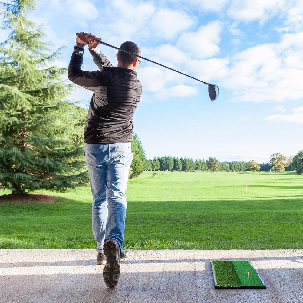 Многослойный коврик для гольфа 30x60 см, тренировочный травяной коврик для гольфа в помещении и на открытом воздухе