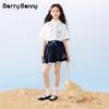 Кружевная плиссированная юбка для девочек BARRY BANNY