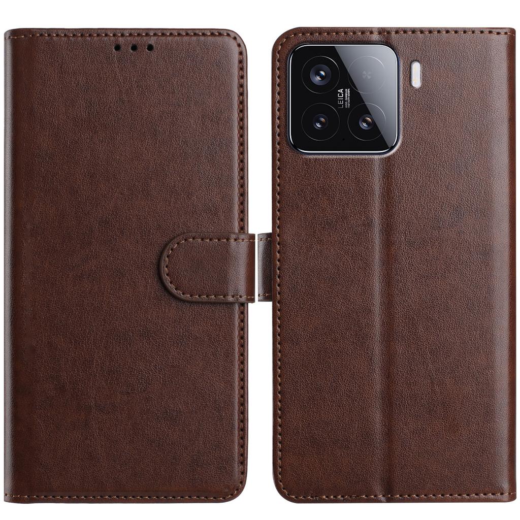 For Xiaomi 15T Pro Wallet Phone Case Stand PU Leather Folio Flip Cover with 8 Card Slot