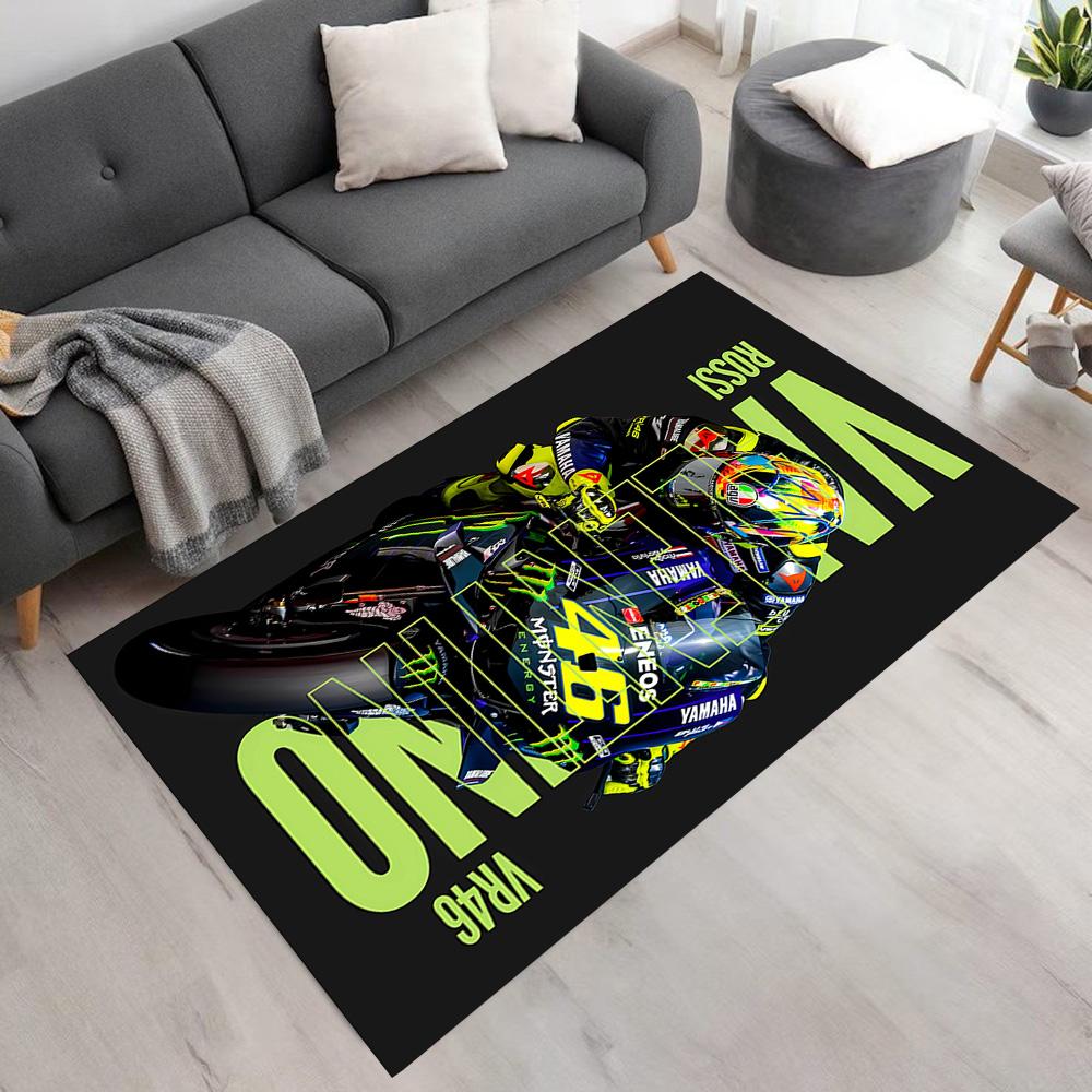 Rider Gear Floor Rug Office Rug Perfect for Playrooms Outdoor Study room Dormitory Antislip Carpet Anime Office Decor Wedding Party Gift