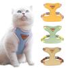 Cat Harness Leash Set Adjustable Puppy Harness Vest Escape Proof Kitten Chest Strap Chihuahua Pug Outdoor Walking Lead Leash