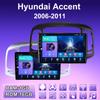 2 DIN Android автомобильное радио для Hyundai Accent 2006-2011 мультимедийный проигрыватель головное устройство стерео GPS навигация WIFI 1+16 ГБ