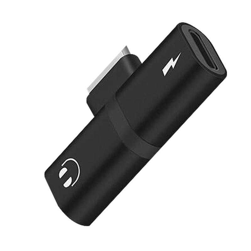 2 в 1 двойной адаптер для подсветки, зарядки, прослушивания и звонков для iPhone 11 12 13 X XS MAX XR 7 8 Plus, аудиоразветвитель для наушников и зарядного устройства