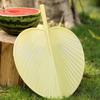 Yellow Palm-Leaf Fan Vintage Anti-breakage Fan High Quality Bushel Fan