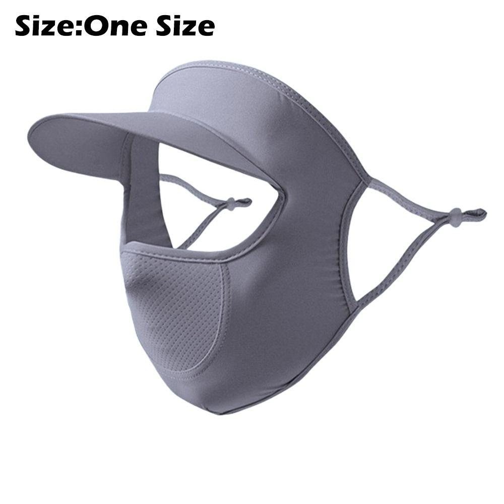 Full Face Anti-UV Neck Scarf UPF50+ Sunshade Face Mask New Sun Protection Mask  Summer